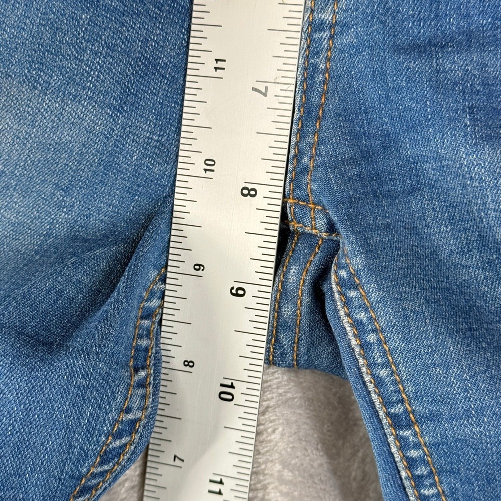 Rag & Bone Skinny Jeans Womens 24  Medium Blue Raw Hem Frayed Denim - Picture 12 of 16